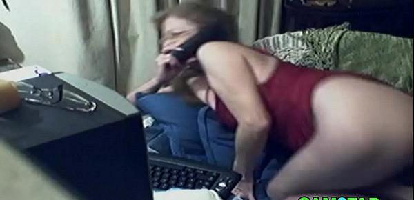  Lovely Granny with Glasses Free Webcam Porn Video